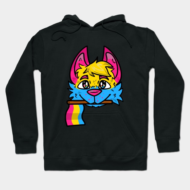 Pan pup pride Hoodie by HomeStormFD